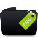 How to use png image as folder icon